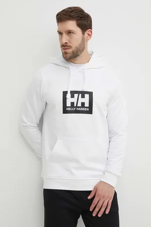 Helly Hansen Bavlněná mikina barva, s kapucí, s potiskem, 53289
