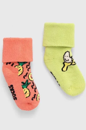 Happy Socks Dětské ponožky Kids Fruits Baby Terry Socks 2-pack barva
