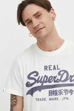 Superdry Bavlněné tričko barva