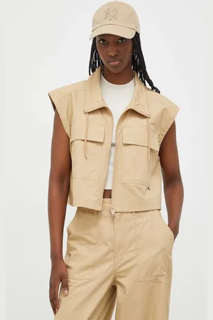 Tommy Hilfiger Bavlněná vesta barva, DW0DW17354