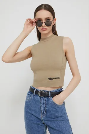 Karl Lagerfeld Top dámský, barva