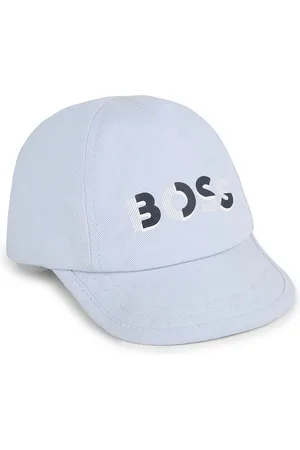 HUGO BOSS Dětská bavlněná kšiltovka s potiskem
