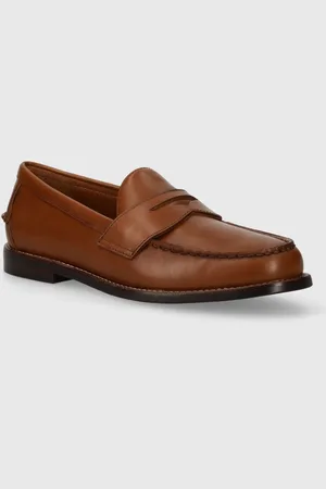 Ralph Lauren Kožené mokasíny Alston Penny pánské, barva, 803932221001