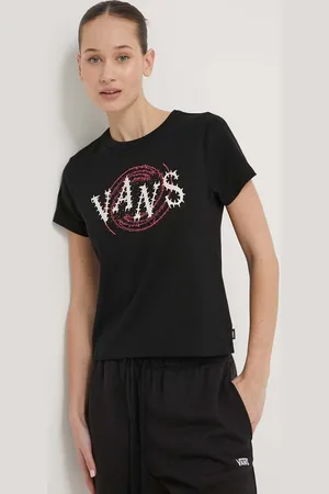 Vans Bavlněné tričko barva