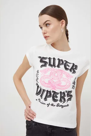 Superdry Bavlněné tričko barva