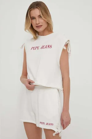 Pepe Jeans Bavlněný top Kendall barva, PL581424