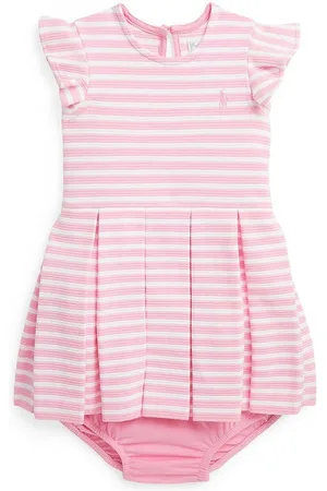 Ralph Lauren Dětské bavlněné šaty barva, mini
