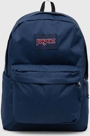 JanSport Batoh tmavomodrá barva, velký, hladký
