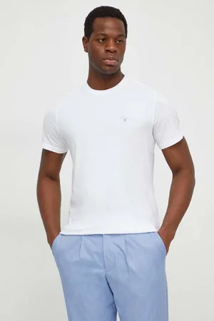 Barbour Bavlněné tričko barva, MTS0670