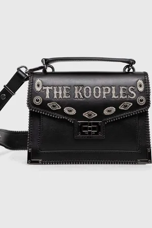 The Kooples Kožená kabelka barva, AFSEMILYS89