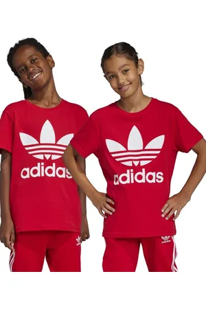 adidas Bavlněné tričko TREFOIL barva, s potiskem
