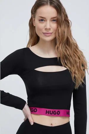 HUGO BOSS Tričko s dlouhým rukávem barva, 50508689