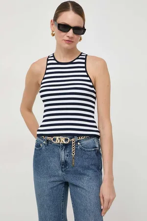 Michael Kors Top dámský, tmavomodrá barva