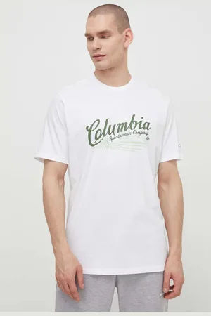 Columbia Bavlněné tričko Rockaway River barva, 2022181