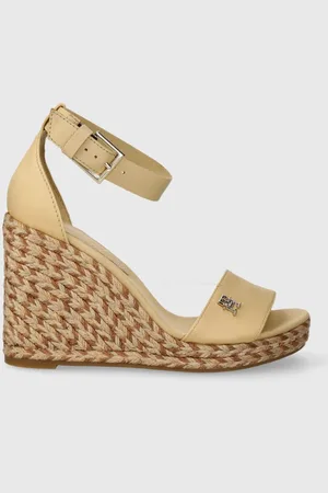 Tommy Hilfiger Sandály COLORFUL HIGH WEDGE SATIN SANDAL barva, FW0FW07914