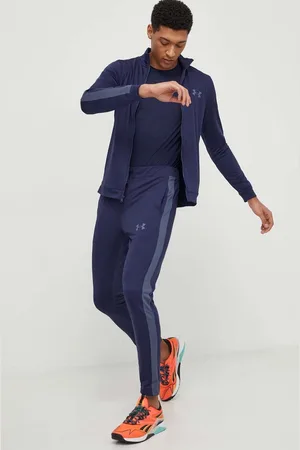 Under Armour Sportovní tepláková souprava Knit Track Suit tmavomodrá barva, 1357139