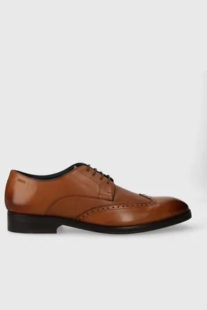 JOOP! Kožené polobotky Kleitos pánské, barva, 4140004393