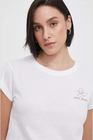 Pepe Jeans Bavlněné tričko KAYLA barva, PL505823