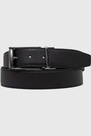Calvin Klein Oboustranný kožený pásek pánský, barva, K50K511581