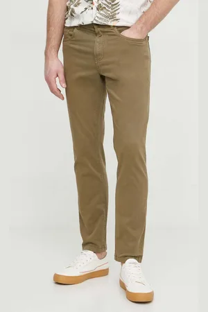 Pepe Jeans Kalhoty SLIM FIVE POCKETS PANTS pánské, barva, přiléhavé, PM211640