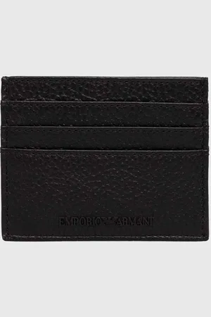 Emporio Armani Kožené pouzdro na karty barva, Y4R173 Y068E