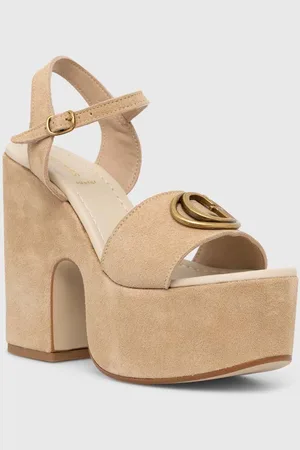 Guess Semišové sandály CLODY barva, FLJCLO SUE04