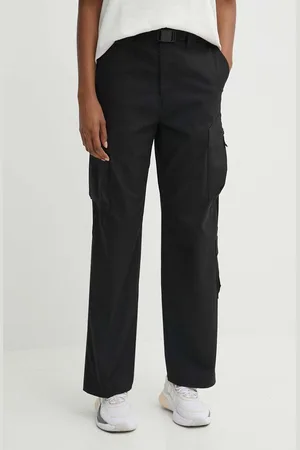 The North Face Kalhoty dámské, barva, jednoduché, high waist, NF0A87ADJK31