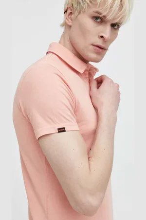 Superdry Bavlněné polo tričko barva