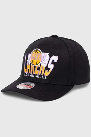 Mitchell & Ness Čepice s vlněnou směsí NBA LOS ANGELES LAKERS barva, s aplikací