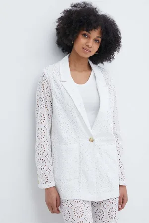 Pepe Jeans Bavlněné sako MARISA barva, PL402376