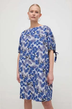Max Mara Bavlněné šaty mini, oversize, 2415221102600