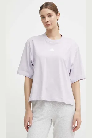 adidas Bavlněné tričko barva, IS0877