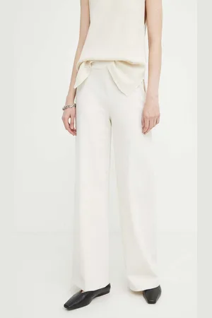 Drykorn Kalhoty BEFORE dámské, barva, jednoduché, high waist, 138334 80693