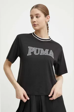 PUMA Bavlněné tričko SQUAD barva, 677903
