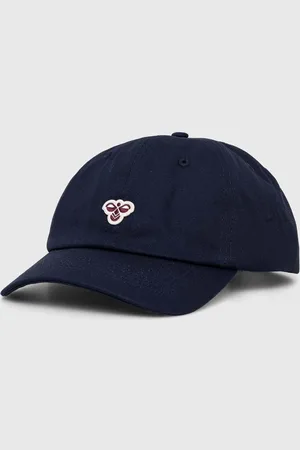 Hummel Bavlněná baseballová čepice hmlBASEBALL CAP BEE černá barva, s aplikací, 225368