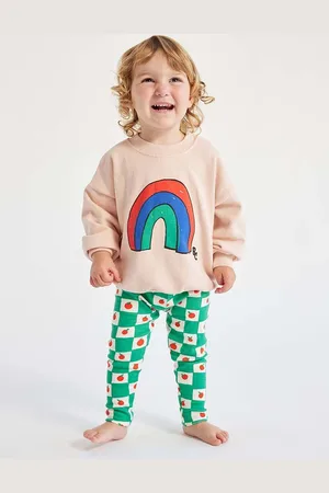 Bobo Choses Dětská bavlněná mikina barva, s potiskem