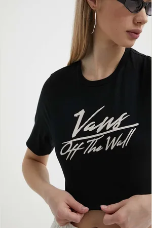 Vans Bavlněné tričko barva