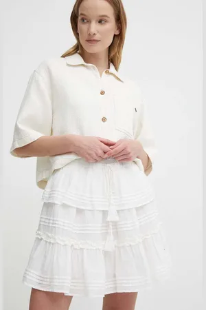 Pepe Jeans Sukně DAELYN barva, mini, áčková, PL901108