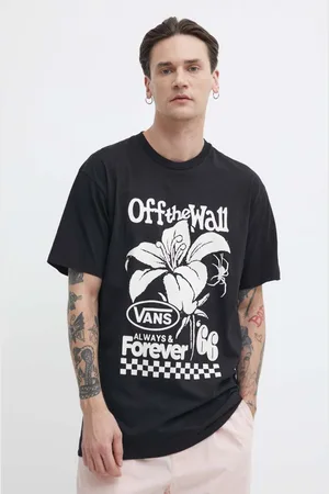 Vans Bavlněné tričko barva, s potiskem