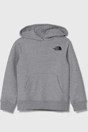 The North Face Dětská mikina NEW GRAPHIC HOODIE barva, s kapucí, s potiskem