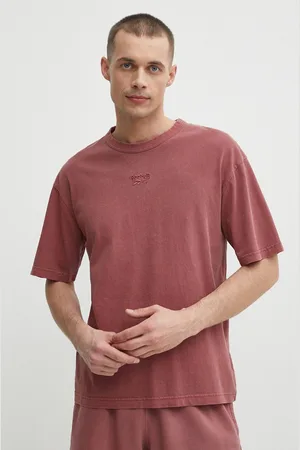 Reebok Bavlněné tričko barva, 100076357