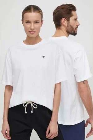Hummel Bavlněné tričko hmlLOOSE T-SHIRT BEE barva, 225349