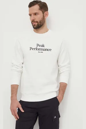 Peak Performance Mikina pánská, barva, s aplikací