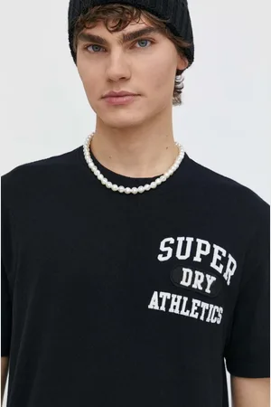Superdry Bavlněné tričko barva, s aplikací