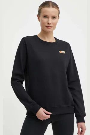 Fjällräven Bavlněná mikina Vardag Sweater dámská, barva, hladká, F87075