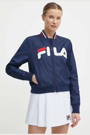 Fila Bomber bunda Larkana tmavomodrá barva, přechodná, FAW0758