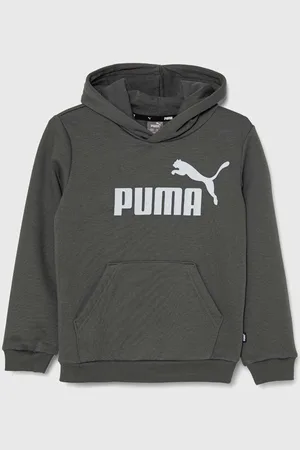 PUMA Dětská mikina barva, s kapucí, s potiskem