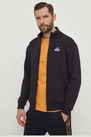 adidas Mikina pánská, barva, hladká, IS3231