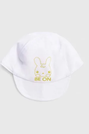 Benetton Kojenecká čepice barva, s potiskem
