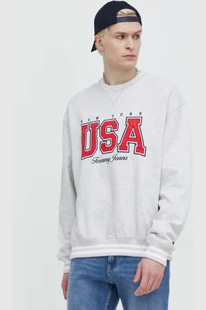 Tommy Hilfiger Mikina Archive Games pánská, barva, vzorovaná, DM0DM19543